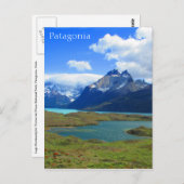 torres lago briefkaart (Voorkant / Achterkant)