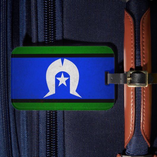 Torres Strait-eilanders Bagagelabel (Voorkant Insitu 4)