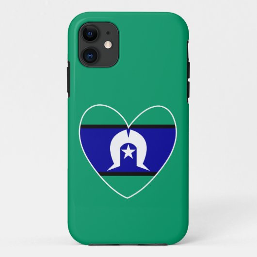 Torres Strait-eilanders hart Case-Mate iPhone Case (Achterkant)