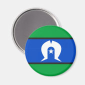 Torres Strait Islander land vlag natie symbool Magneet (Voorkant / Achterkant)