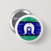 Torres Strait Islanders, Australië Ronde Button 5,7 Cm (Voorkant /achterkant)