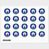 Torres Strait Islanders, Australië Ronde Sticker (Vel)