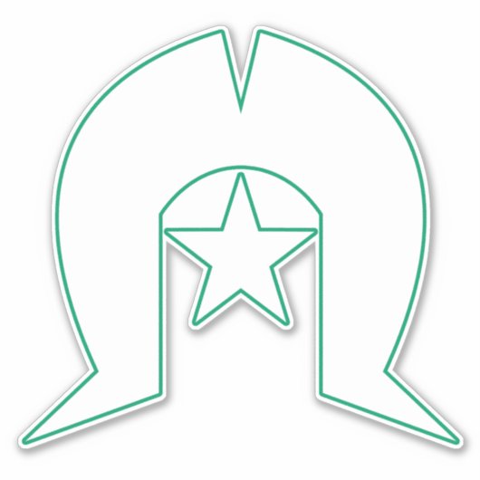 Torres Strait Islanders, Australië Sticker (Voorkant)