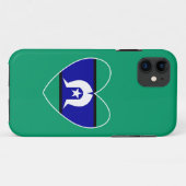 Torres Strait Islanders hart Case-Mate iPhone Case (Achterkant (horizontaal))