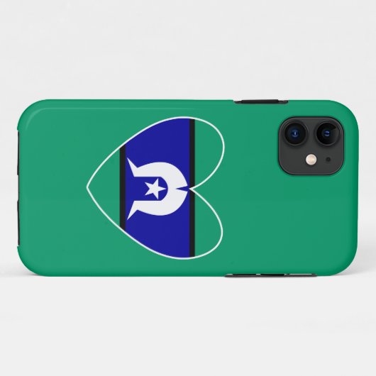 Torres Strait Islanders hart Case-Mate iPhone Case (Achterkant (horizontaal))