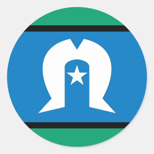 torresstrait islanders, Australië Ronde Sticker (Voorkant)