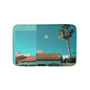 Torrevieja in het Oranje en Turqoise Badmat