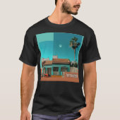 Torrevieja in het Oranje en Turqoise T-shirt (Voorkant)