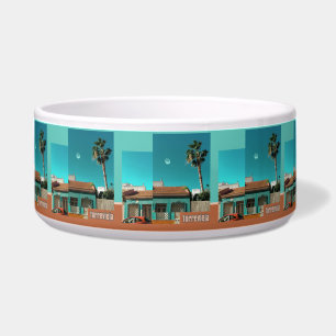 Torrevieja in het Oranje en Turqoise Voerbakje