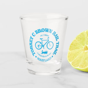 Torrey C Brown Rail Trail (fietser) Shot Glas