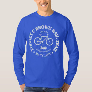 Torrey C Brown Rail Trail (fietser) T-shirt