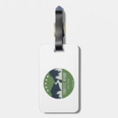 Torrey C. Brown Rail Trail Maryland Bagagelabel (Achterkant verticaal)