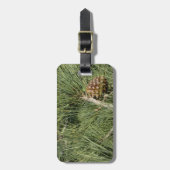 Torrey Pine Closeup California Botanical Bagagelabel (Voorkant verticaal)