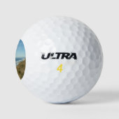 Torrey Pine en het kustlandschap van Californië Golfballen (Logo)
