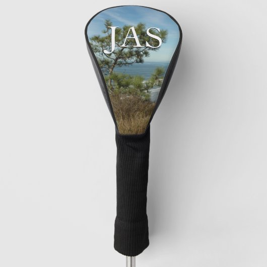 Torrey Pine en het kustlandschap van Californië Golfheadcover (Voorkant)