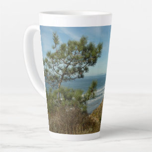 Torrey Pine en het kustlandschap van Californië Latte Mok