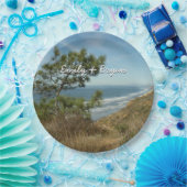 Torrey Pine en het kustlandschap van Californië Papieren Bordje (Feest)