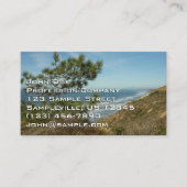 Torrey Pine en het kustlandschap van Californië Visitekaartje (Voorkant)