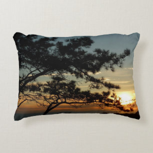 Torrey Pine Sunset I California Landscape Accent Kussen