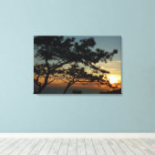 Torrey Pine Sunset I California Landscape Canvas Afdruk (Insitu (Houten vloer))