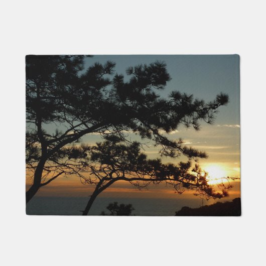 Torrey Pine Sunset I California Landscape Deurmat (Voorkant)