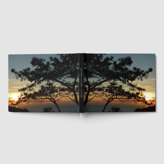 Torrey Pine Sunset I California Landscape Gastenboek (Volledig)