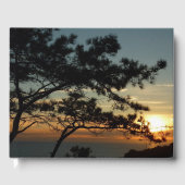Torrey Pine Sunset I California Landscape Gastenboek (Voorkant)