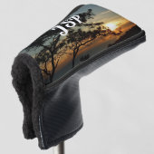 Torrey Pine Sunset I California Landscape Golfheadcover (3/4 voorkant)