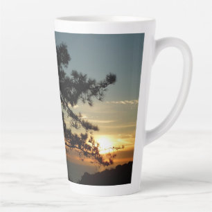Torrey Pine Sunset I California Landscape Latte Mok