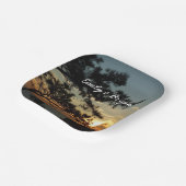 Torrey Pine Sunset I California Landscape Papieren Bordje (Gebogen)