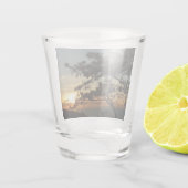 Torrey Pine Sunset I California Landscape Shot Glas (Achterkant)