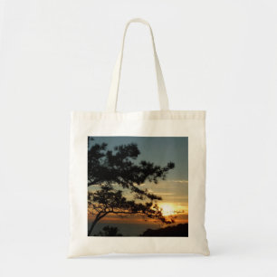 Torrey Pine Sunset I California Landscape Tote Bag