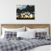 Torrey Pine Sunset II Californië Landschap Canvas Afdruk (Insitu (Slaapkamer))