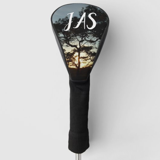 Torrey Pine Sunset II Californië Landschap Golfheadcover (Voorkant)