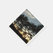 Torrey Pine Sunset II Californië Landschap Servetten (Hoek)