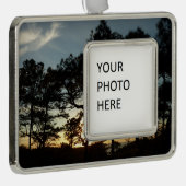 Torrey Pine Sunset II Californië Landschap Verzilverd Omlijst Ornament (Rechts)