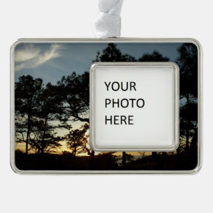 Torrey Pine Sunset II Californië Landschap Verzilverd Omlijst Ornament