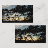 Torrey Pine Sunset II Californië Landschap Visitekaartje (Voorkant / Achterkant)