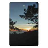 Torrey Pine Sunset III California Landscape Mini Klembord (Achterkant)