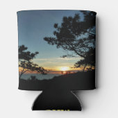Torrey Pine Sunset III Californië Landschap Blikjeskoeler (Achterkant)
