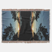 Torrey Pine Sunset III Californië Landschap Deken (Voorkant)