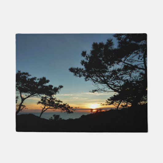 Torrey Pine Sunset III Californië Landschap Deurmat (Voorkant)