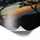 Torrey Pine Sunset III Californië Landschap Foto Afdruk (Hoek)