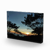 Torrey Pine Sunset III Californië Landschap Fotoblokken (Rechts)
