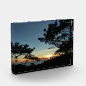 Torrey Pine Sunset III Californië Landschap Fotoblokken (Links)