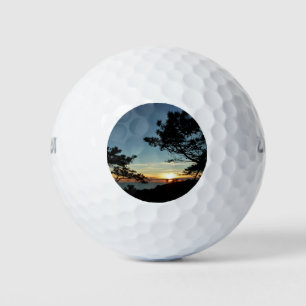 Torrey Pine Sunset III Californië Landschap Golfballen