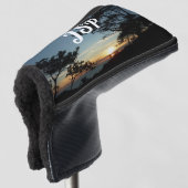 Torrey Pine Sunset III Californië Landschap Golfheadcover (3/4 voorkant)