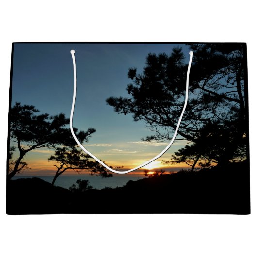 Torrey Pine Sunset III Californië Landschap Groot Cadeauzakje (Voorkant)