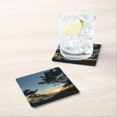 Torrey Pine Sunset III Californië Landschap Kartonnen Onderzetters (Insitu)