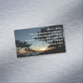 Torrey Pine Sunset III Californië Landschap Magnetisch Visitekaartje (Voorbeeld)